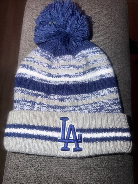 New Era Other - Los Angeles Dodgers Blue & White 2025 Beanie